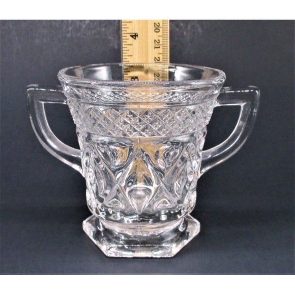 Vintage Imperial Glass Cape Cod Sugar Creamer Replacement Serveware Glassware - Picture 5 of 5